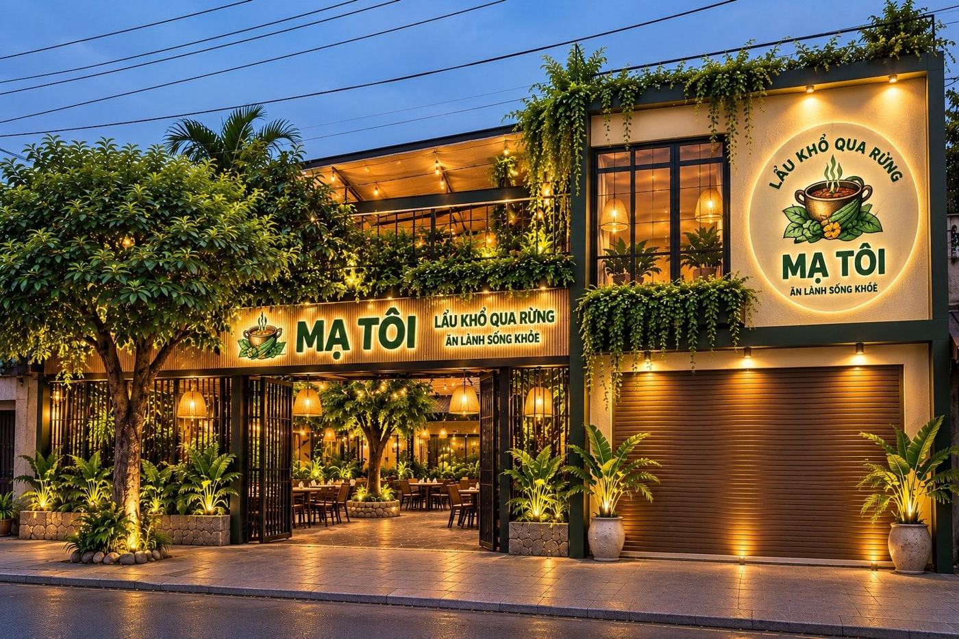 Mạ Tôi Long An - Lẩu Khổ Qua Rừng Đức Hoà